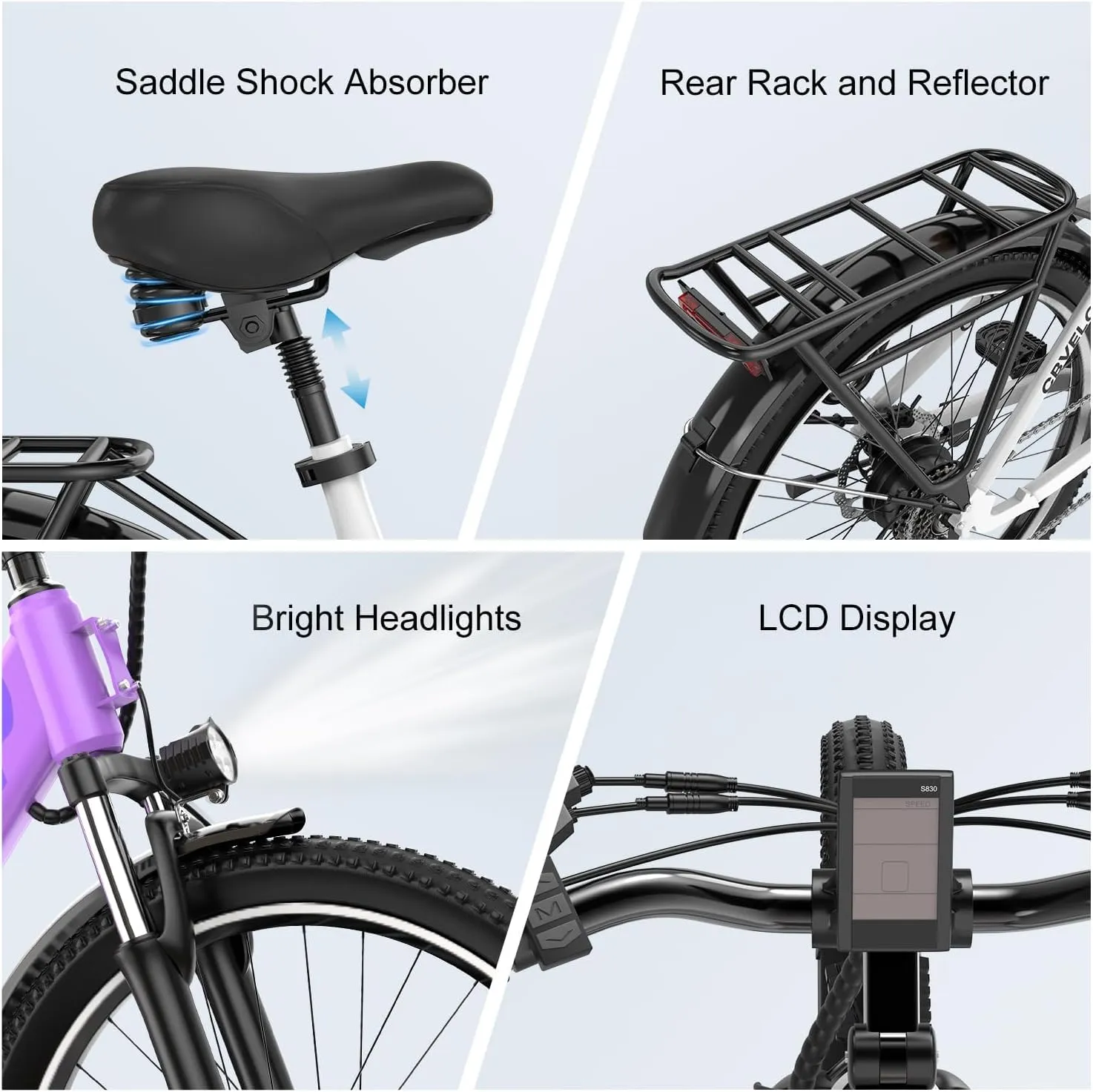 1000W Ebikes for Adults80 Miles Max Range Removable Battery Ebike26" Electric Bike for Adults Adult Electric Bike for Commute7-Speed