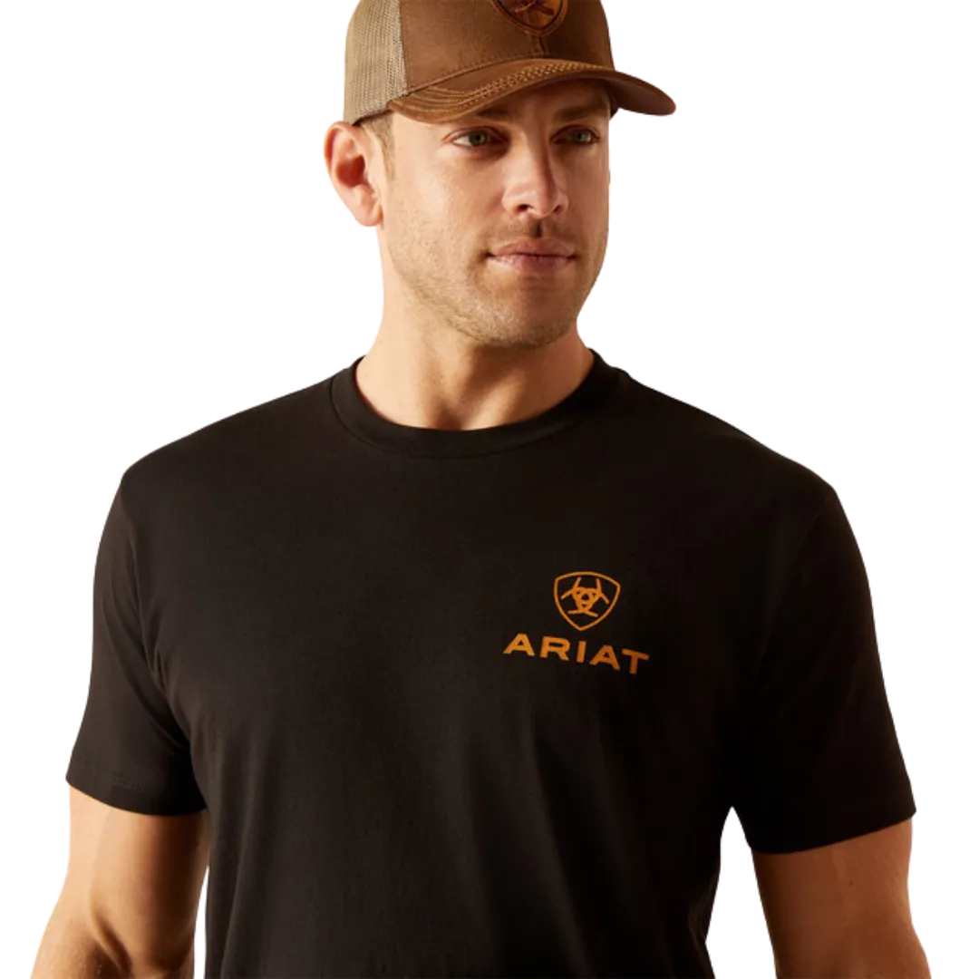 Ariat Men's Farm Fields Black T Shirt