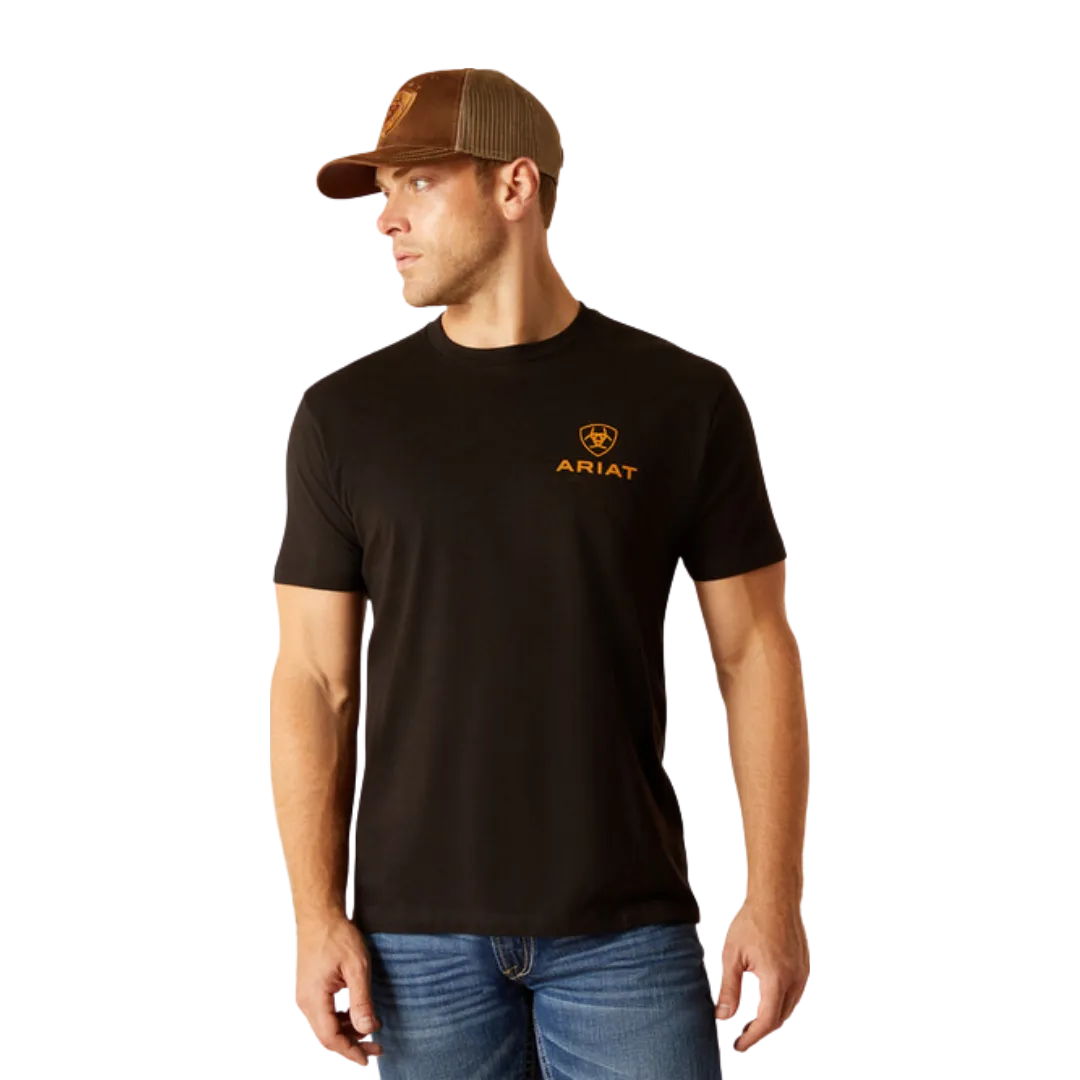 Ariat Men's Farm Fields Black T Shirt