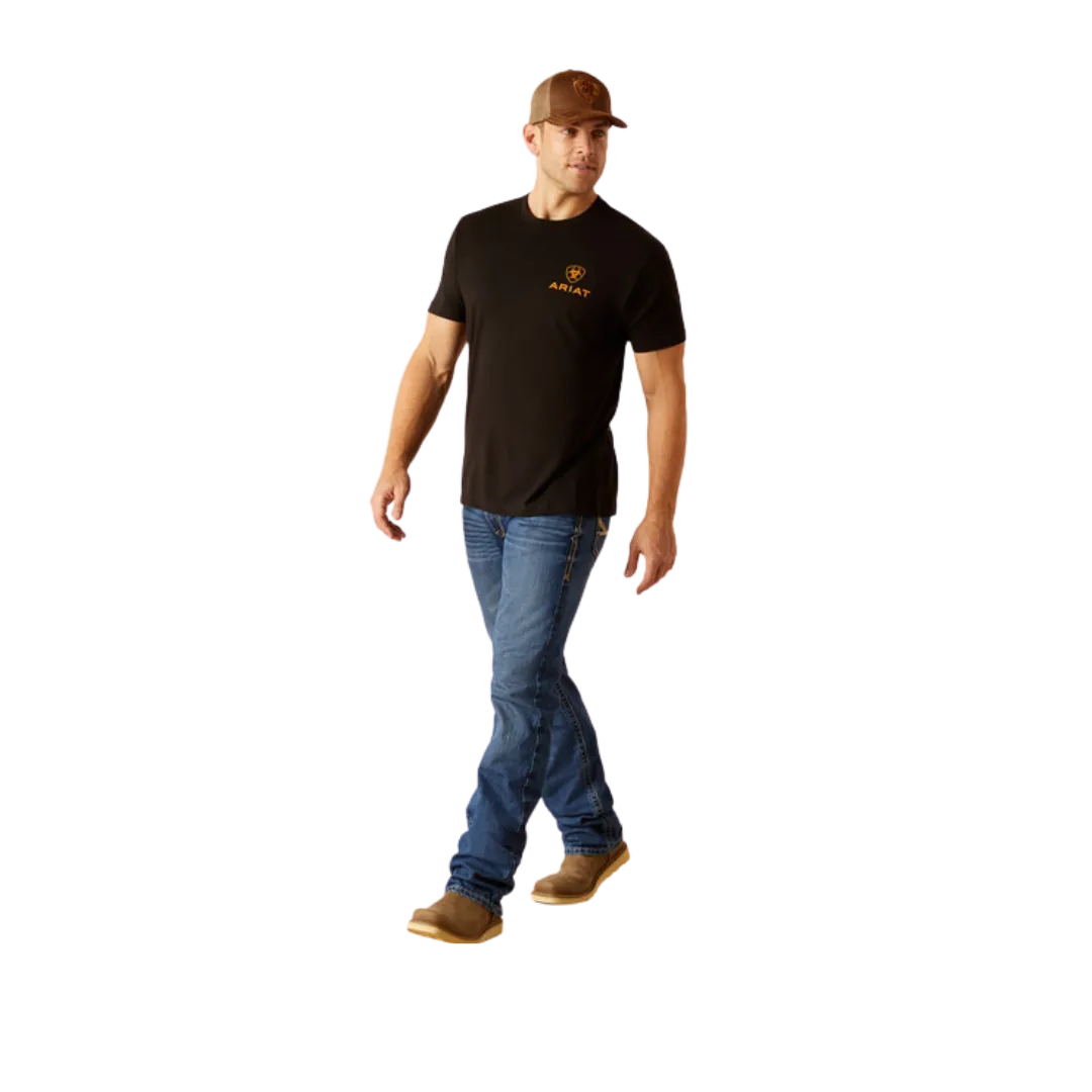 Ariat Men's Farm Fields Black T Shirt