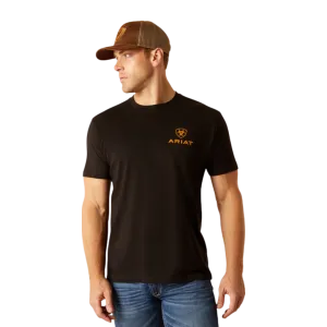 Ariat Men's Farm Fields Black T Shirt
