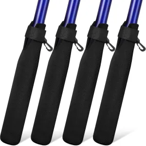 Deekin 4 Pcs Baseball Bat Sleeves Softball Bat Warmers for Composite Durable Protector Cover for Sport Women Men Adults