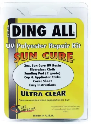 Ding All Sun Cure Surfboard Repair Kit