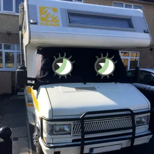 Ducato, Trafic, Talbot Express, J5 Motorhome Screen Wrap 1981-1993 - Betty Eyes