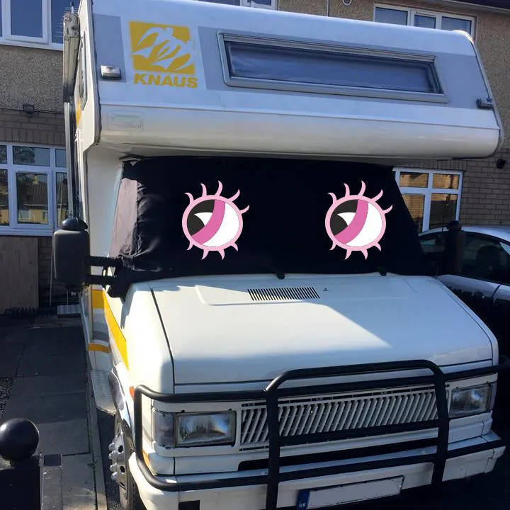 Ducato, Trafic, Talbot Express, J5 Motorhome Screen Wrap 1981-1993 - Betty Eyes