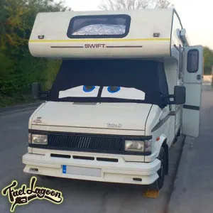 Ducato, Trafic, Talbot Express, J5 Motorhome Screen Wrap 1981-1993 - Danny Eyes