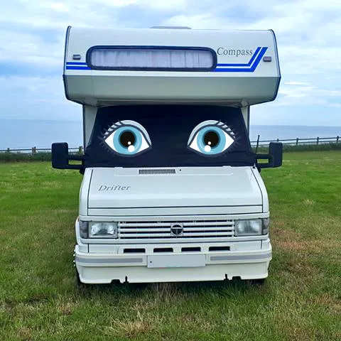 Ducato, Trafic, Talbot Express, J5 Motorhome Screen Wrap 1981-1993 - Flo Eyes