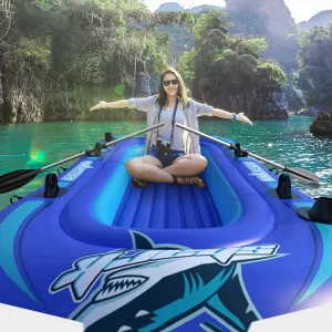 Foldable Inflatable Boat, Inflatable Rafts, Inflatable Fishing Raft, Inflatable Rubber Boat, Kayak, Dinghies 23613845cm
