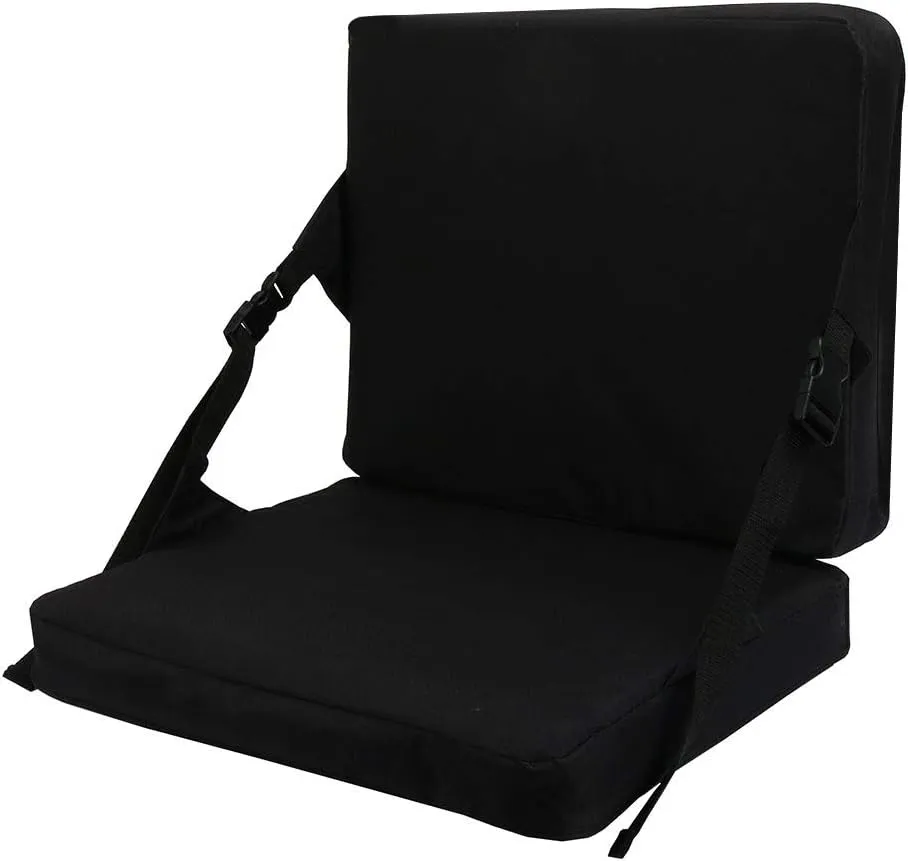 Indoor & Outdoor Folding Chair Cushion, Foldable Portable Stadium Seat,Chair Cushion for Sports Events, Outing, TravellingHiking, Fishing