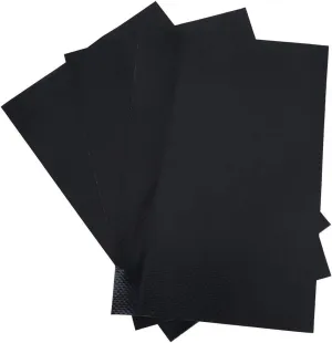 Inflatable Boat Repair Kit PVC, 3pcs PVC Repair Patches Kit Set Inflatable Boat Repair Patches for Inflatable Raft Boat Canoe Kayak(Black)