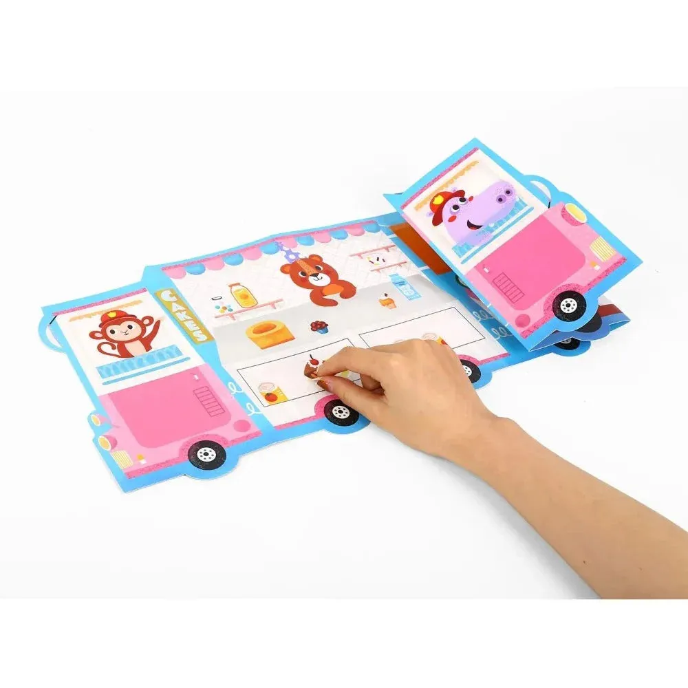 Jar Melo Reusable Sticker Activity Pad Craft Kit