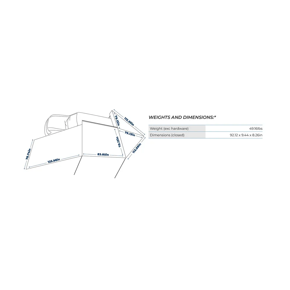 Kakadu - Blockout 270 Awning XL