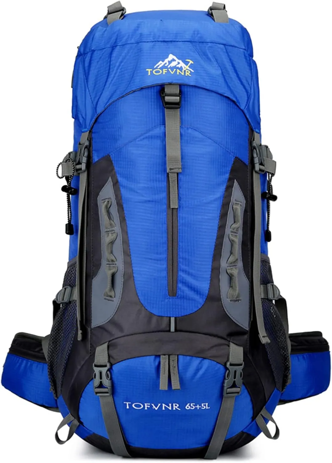 kingsea 70L Large Camping Hiking Backpack, Lightweight Nylon Trekking Rucksack,For Men Women Outdoor Large Capacity Sports Mountaineering Backpack Climbing Travel Waterproof Daypack