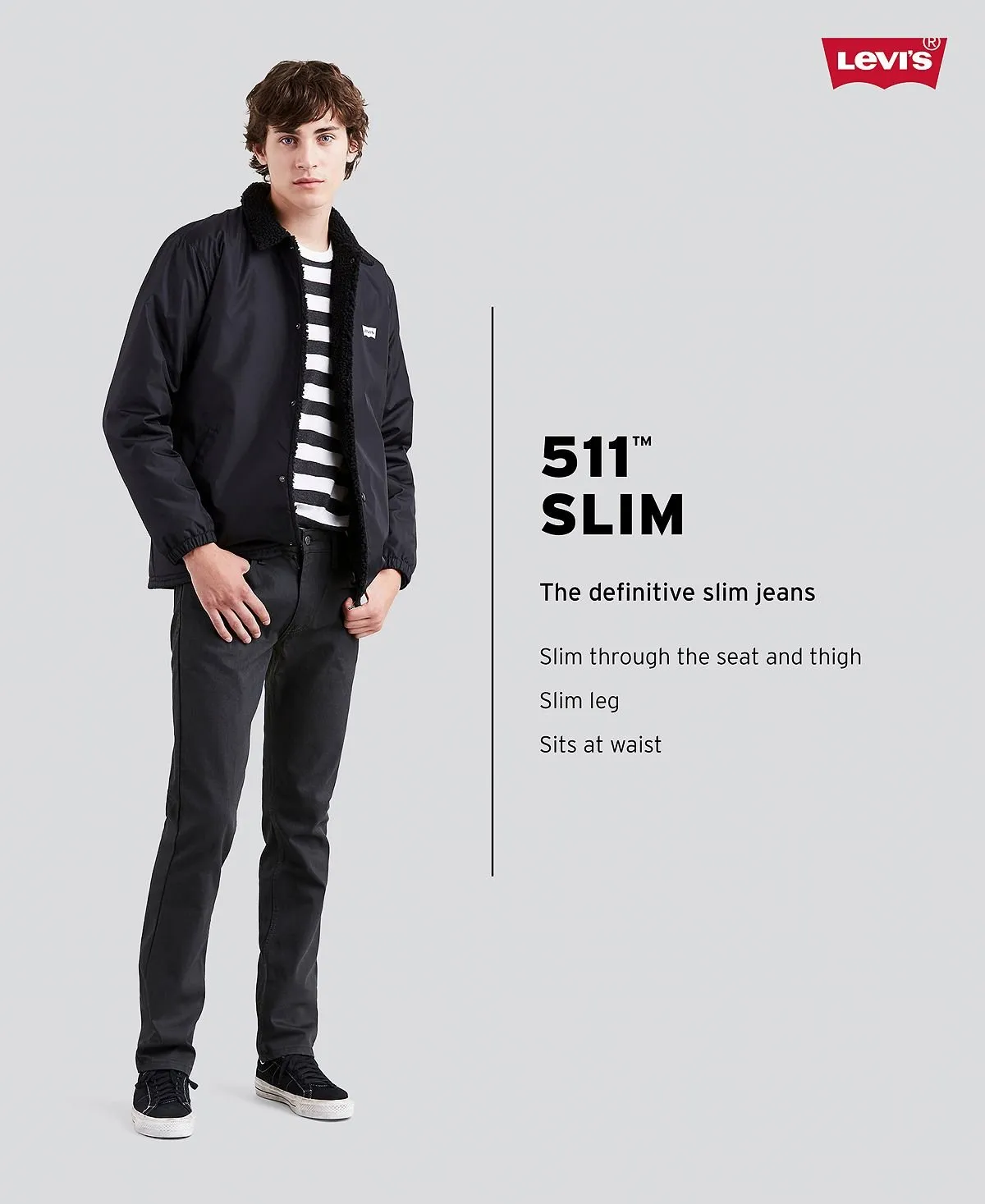 Men's jeans 511 flex slim fit eco performance Levi's, multi