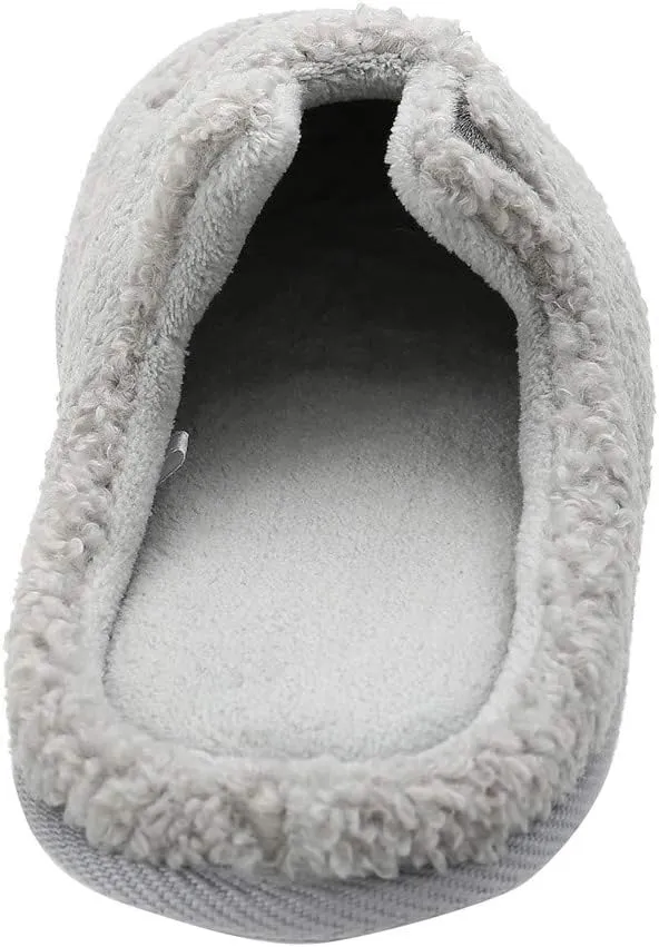 Tuiyata Cute Animal Slippers for Women Mens Winter Warm Memory Foam Cotton Home Slippers Soft Plush Fleece Slip on House Slippers for Girls Indoor Outdoor Shoes
