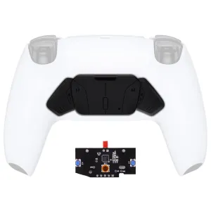 Turn RISE to RISE4 Kit  Redesigned Solid Black K1 K2 K3 K4 Back Buttons Housing & Remap PCB Board for PS5 Controller eXtremeRate RISE & RISE4 Remap kit - Controller & Other Accessories NOT Included