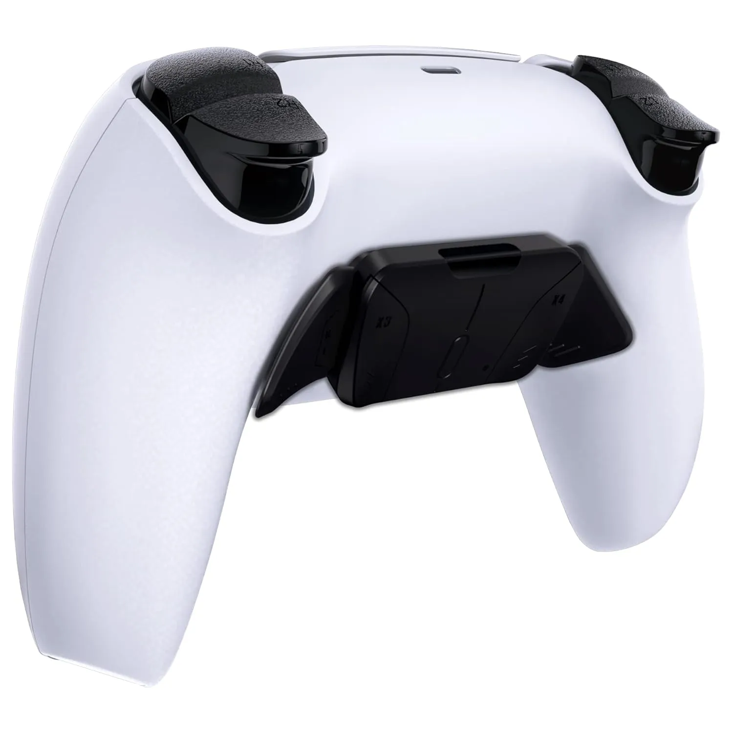 Turn RISE to RISE4 Kit  Redesigned Solid Black K1 K2 K3 K4 Back Buttons Housing & Remap PCB Board for PS5 Controller eXtremeRate RISE & RISE4 Remap kit - Controller & Other Accessories NOT Included